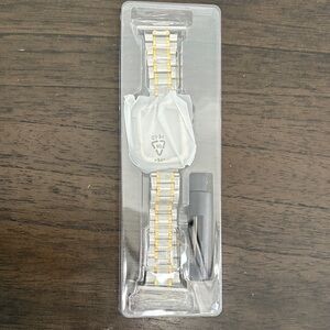 Premium Gold and Silver Smartwatch Case